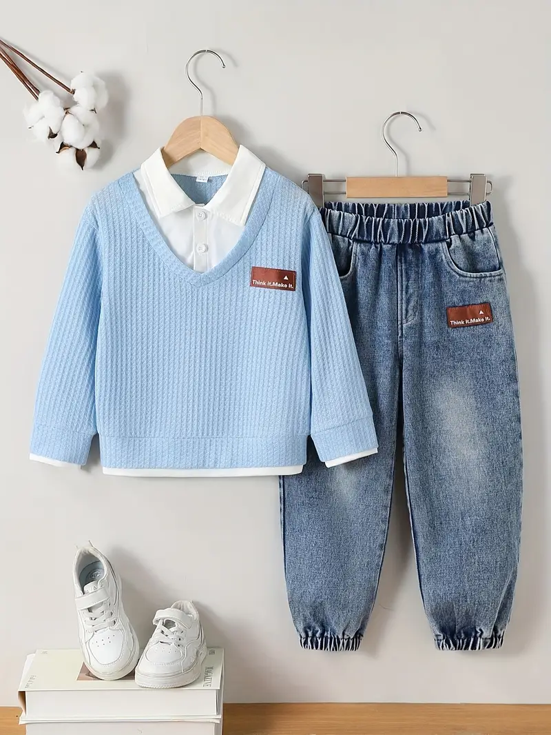 Conjunto Camisero Celeste foto 1